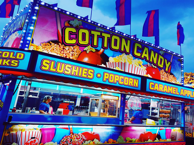 Cotton Candy, Candy Apples and MORE